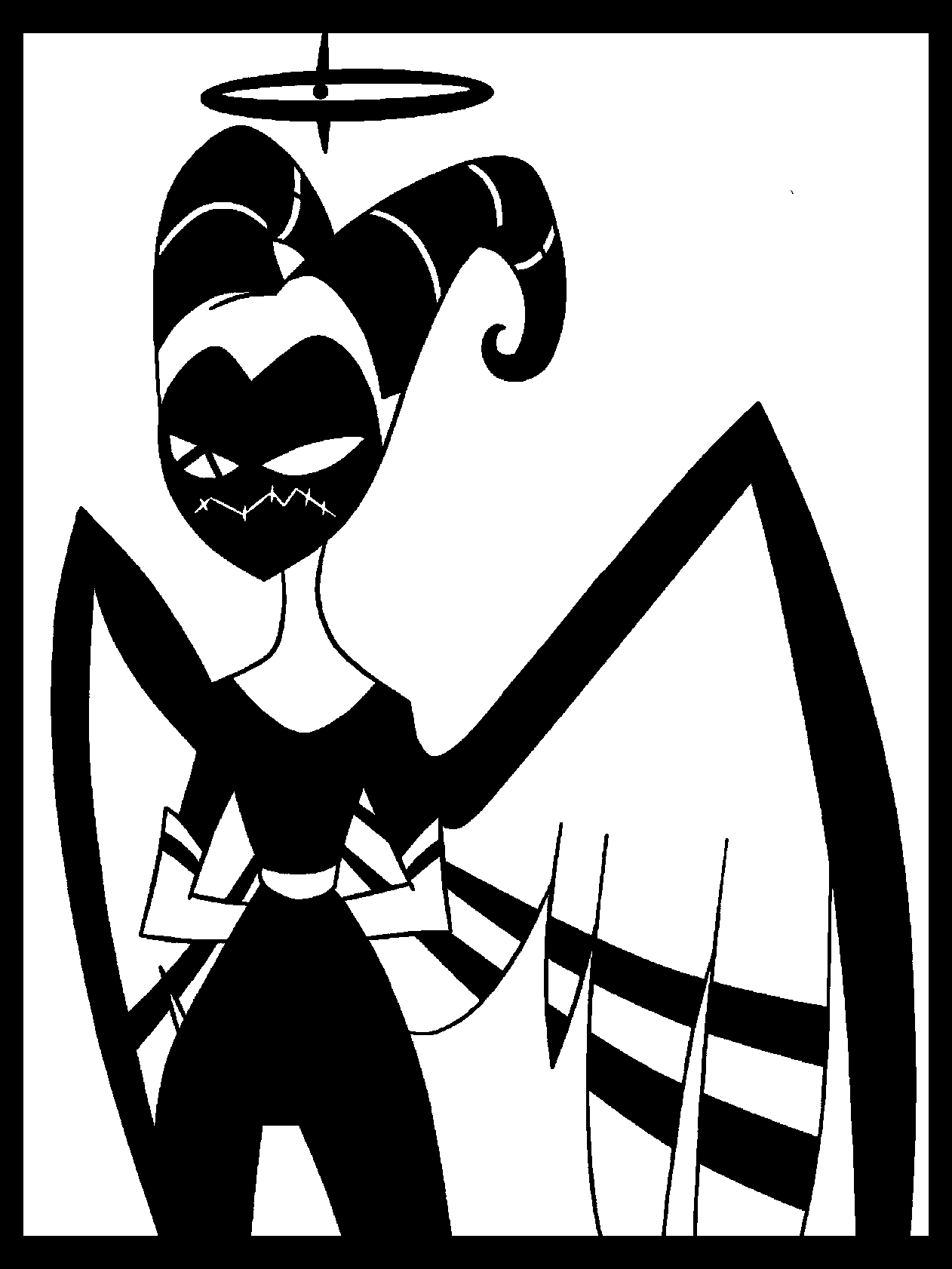 Lute stencil 1