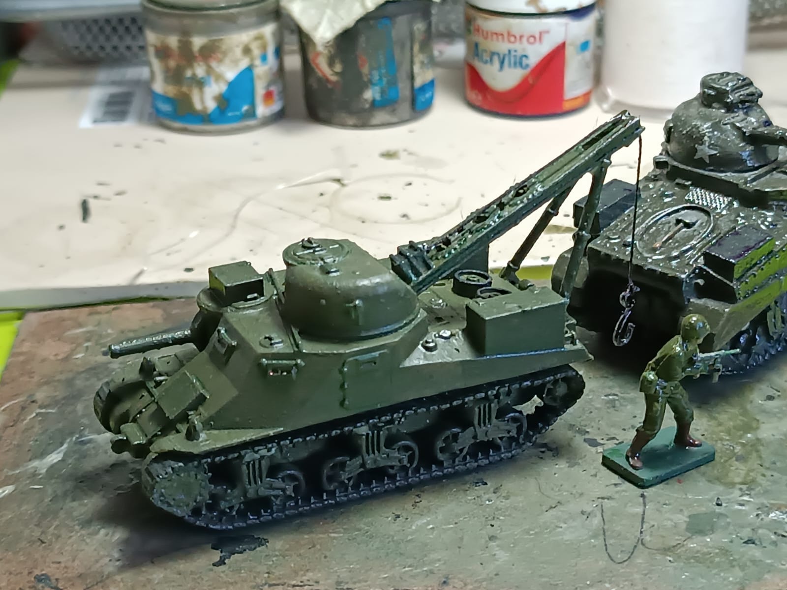 M31 armored recovery vehicle