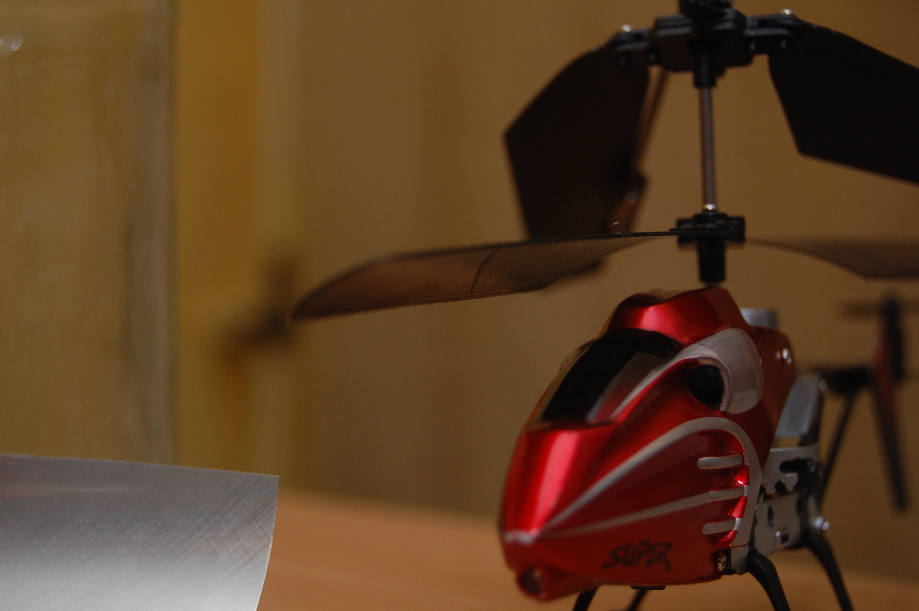 helicopter blade/wing/rotor working