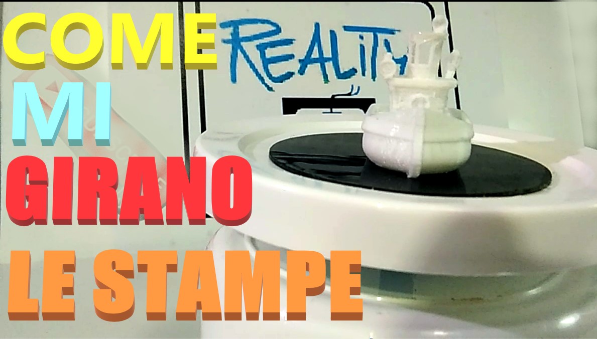 ESPOSITORE ROTATIVO PER STAMPA 3D  FAI DA TE
