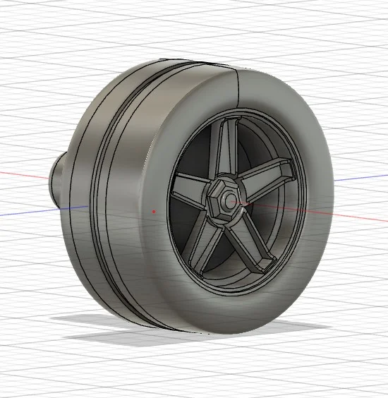 ROUE 1/43 FERRARI