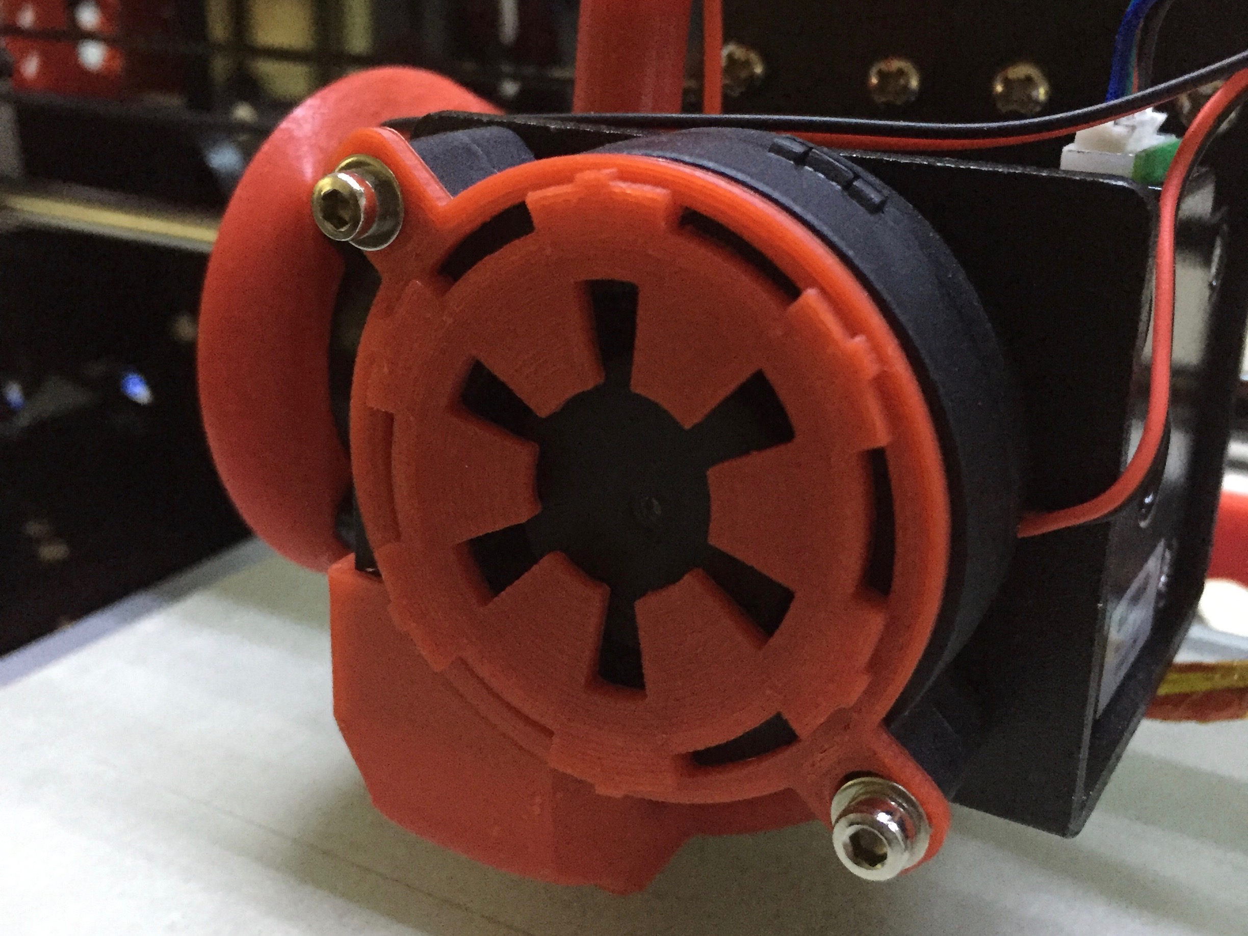 Star Wars Empire Anet A8 Cooling Fan Cover