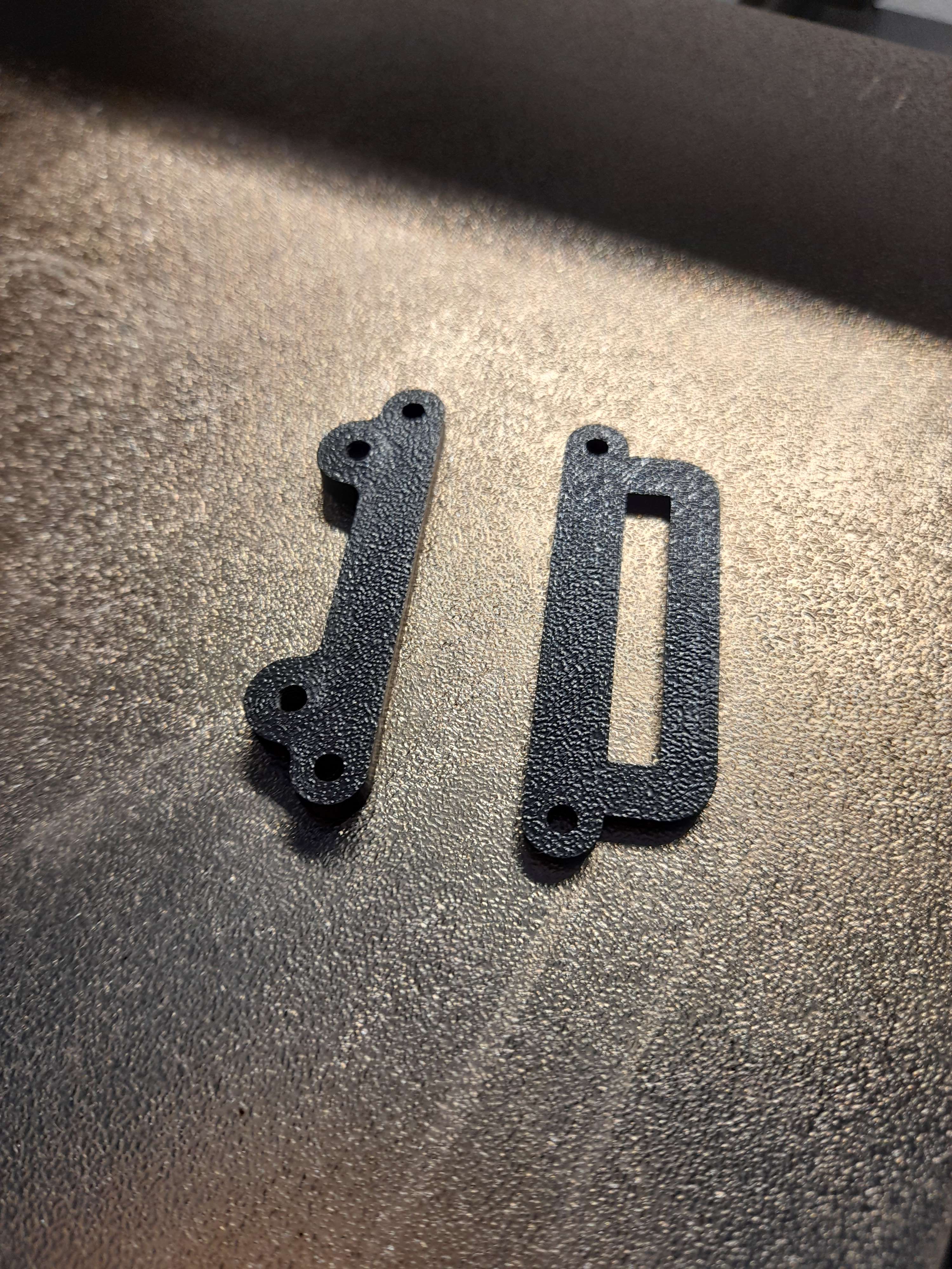 BTT ADXL345 stepper/bed mounts