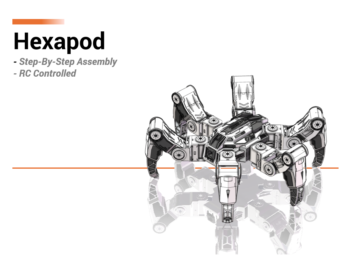 Hexapod - RC Controlled