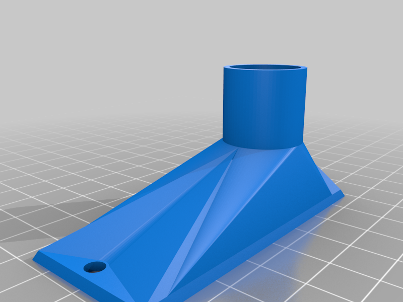 Blower CPAP hose adapter and nozzle