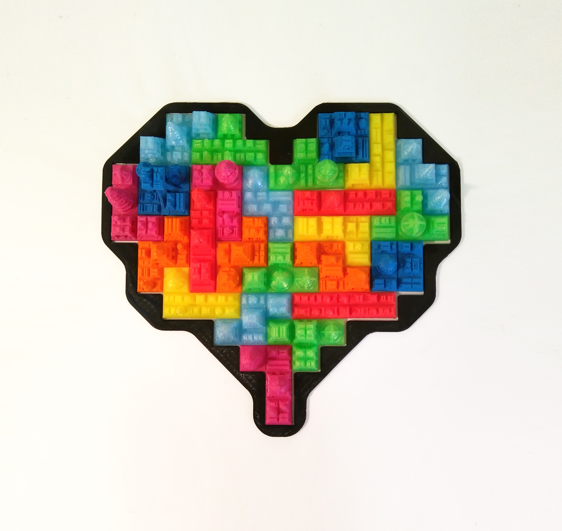 Tetris Heart Puzzle