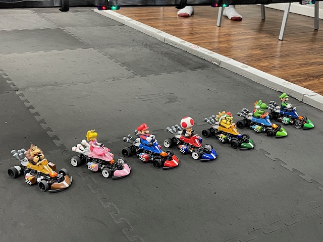 Kyosho MR03 mario cart conversion