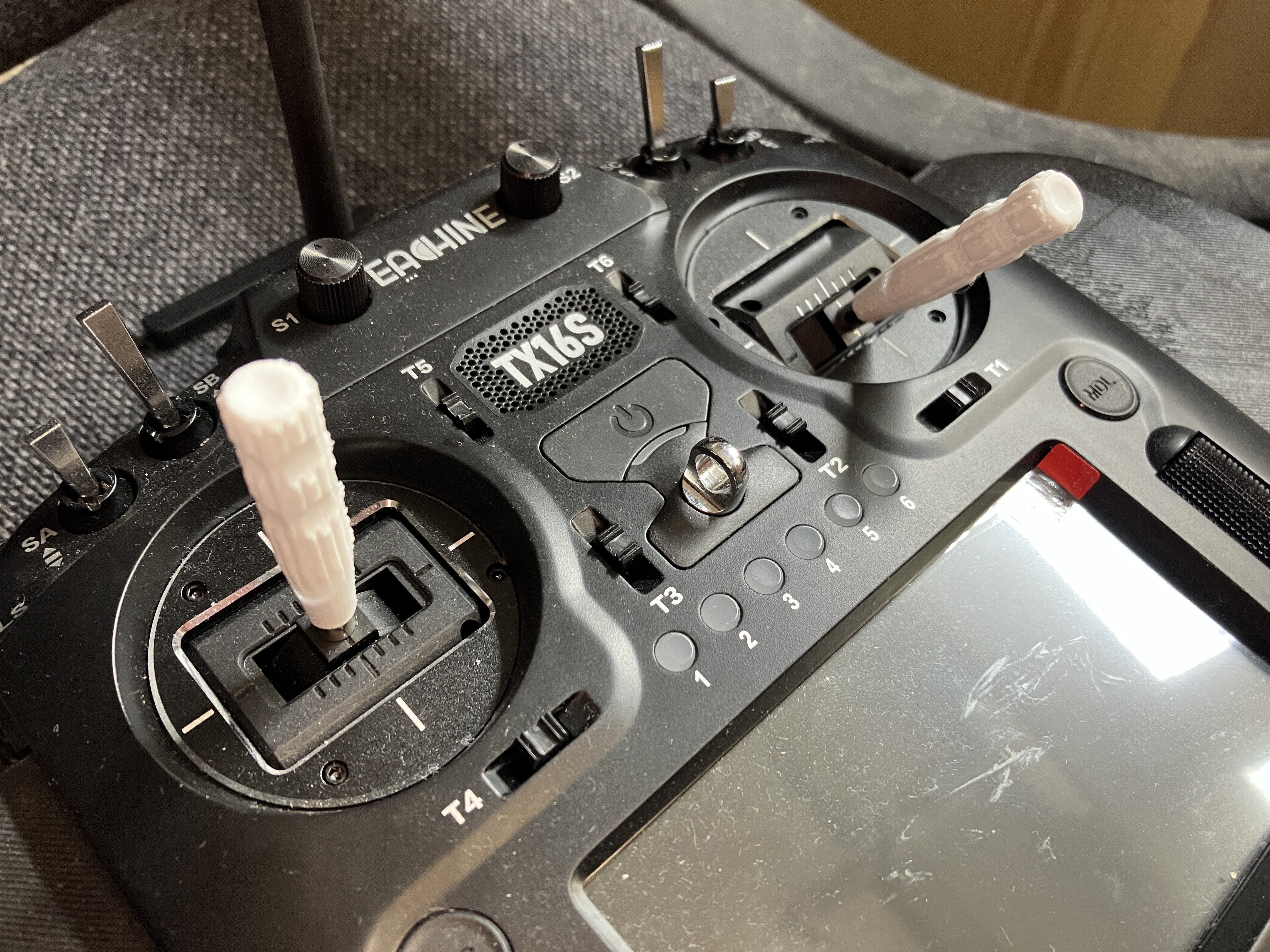 Long sticks for TX16S transmitter