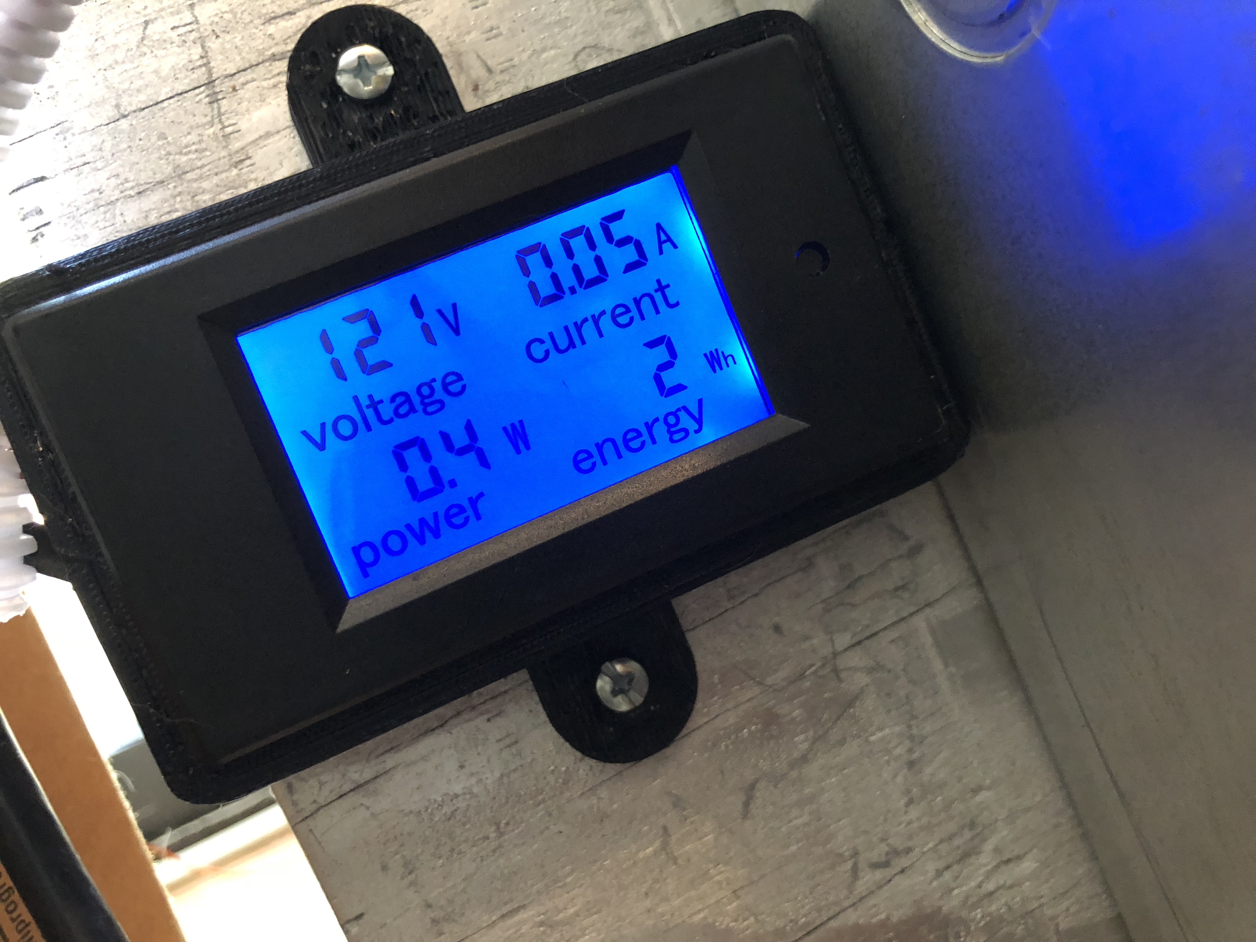 Watt Meter Mount