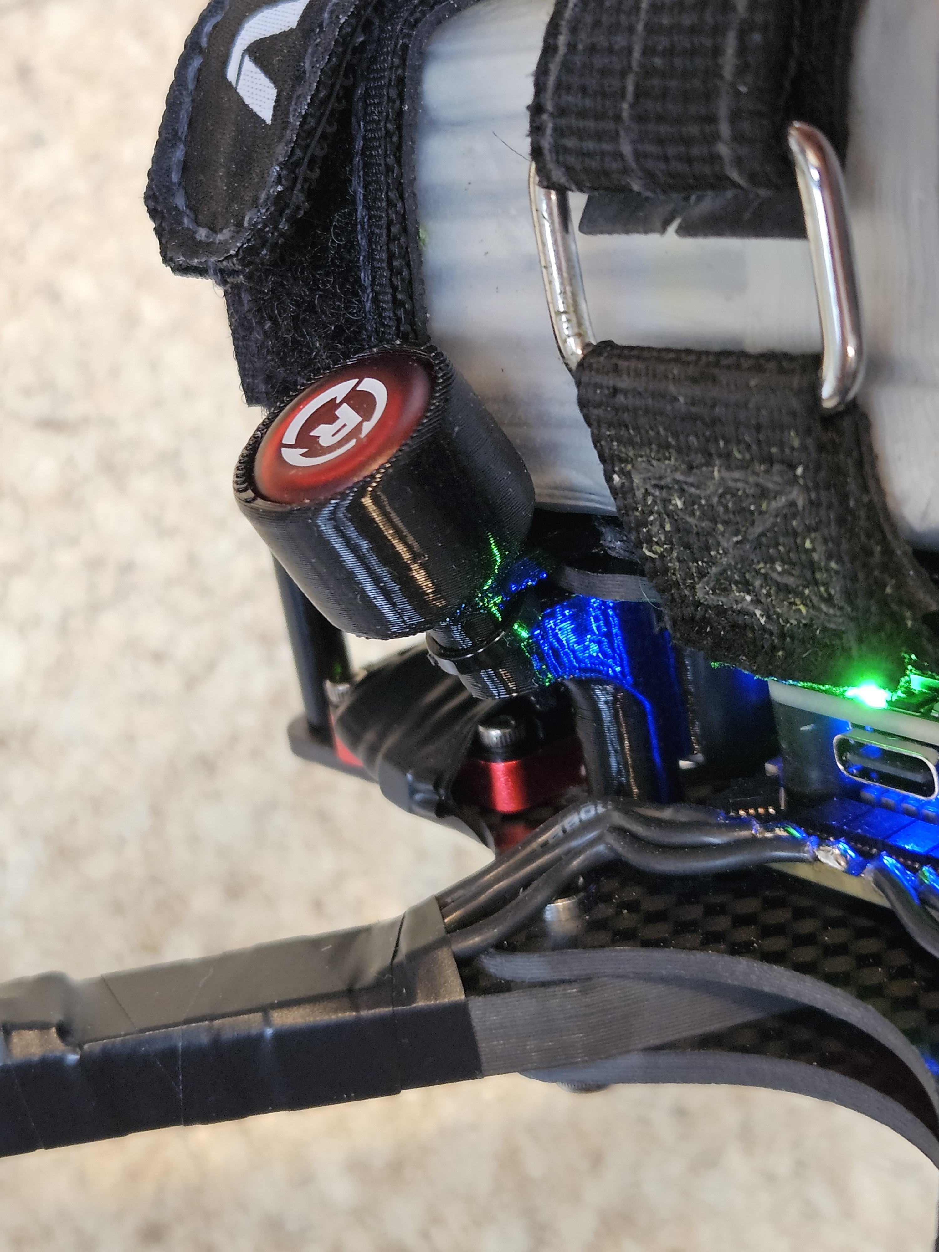 itsFPV ERA5 RUSHFPV Cherry Antenna Sidemount