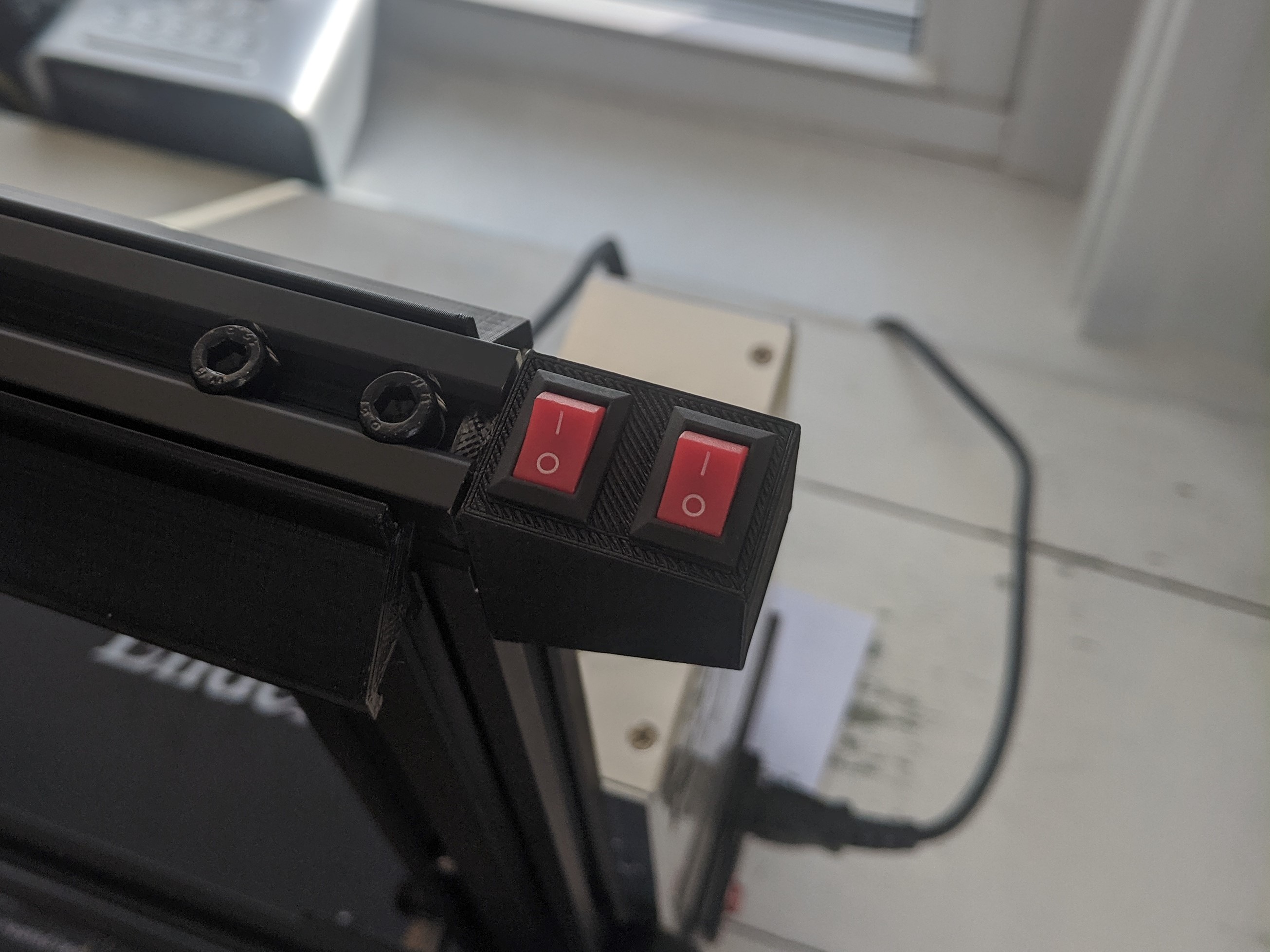 Ender 3 Lightbar Switch Box