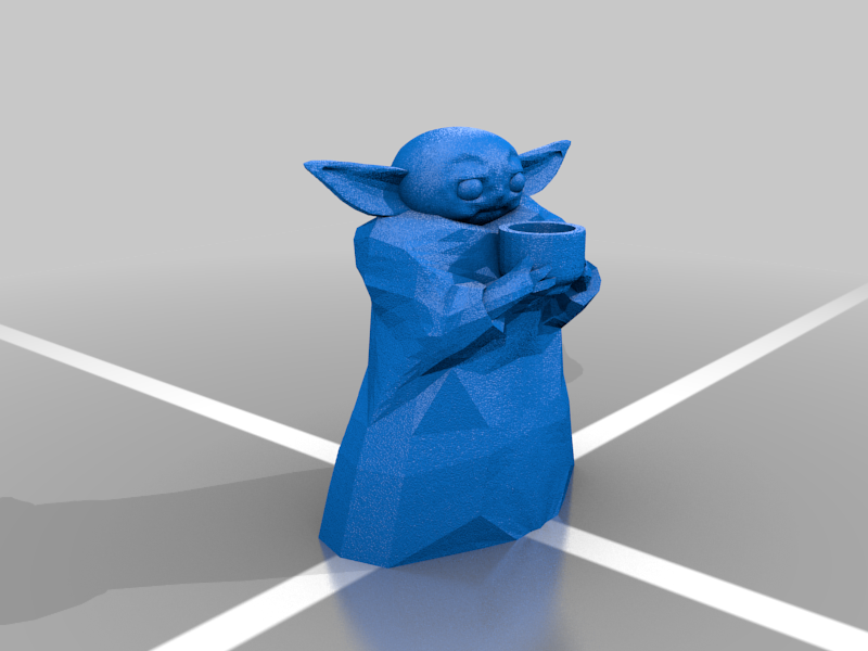 Baby Yoda Soup No Supports (actually)