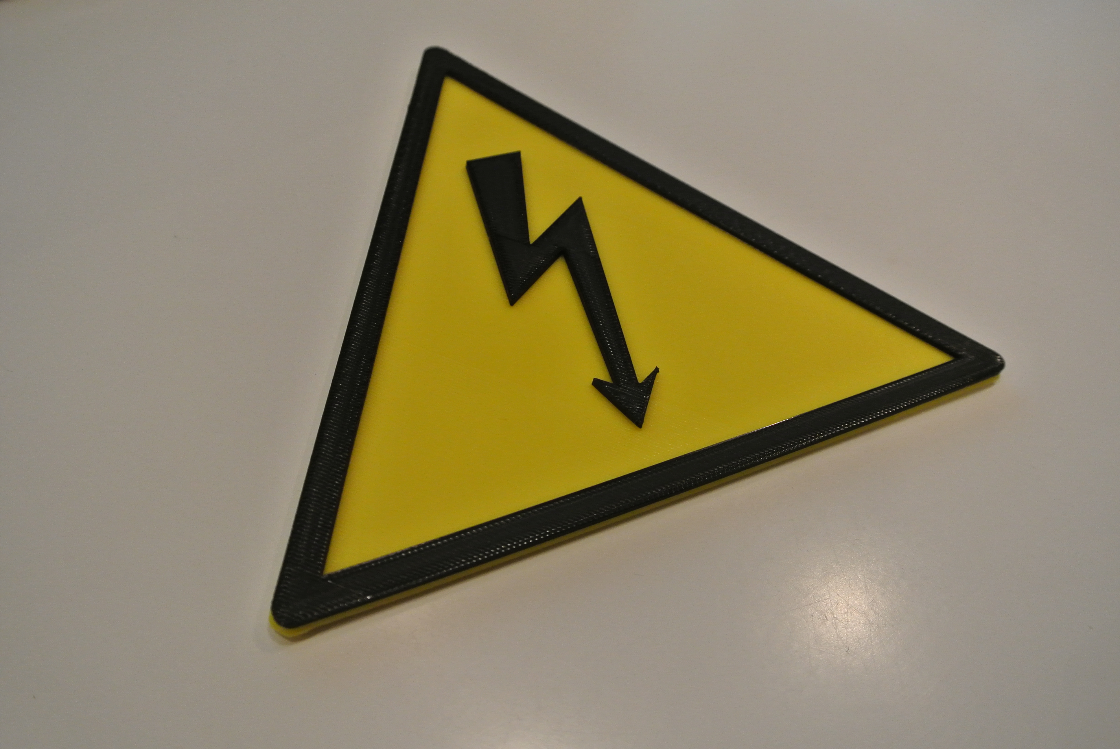 Warning / High voltage / Danger sign
