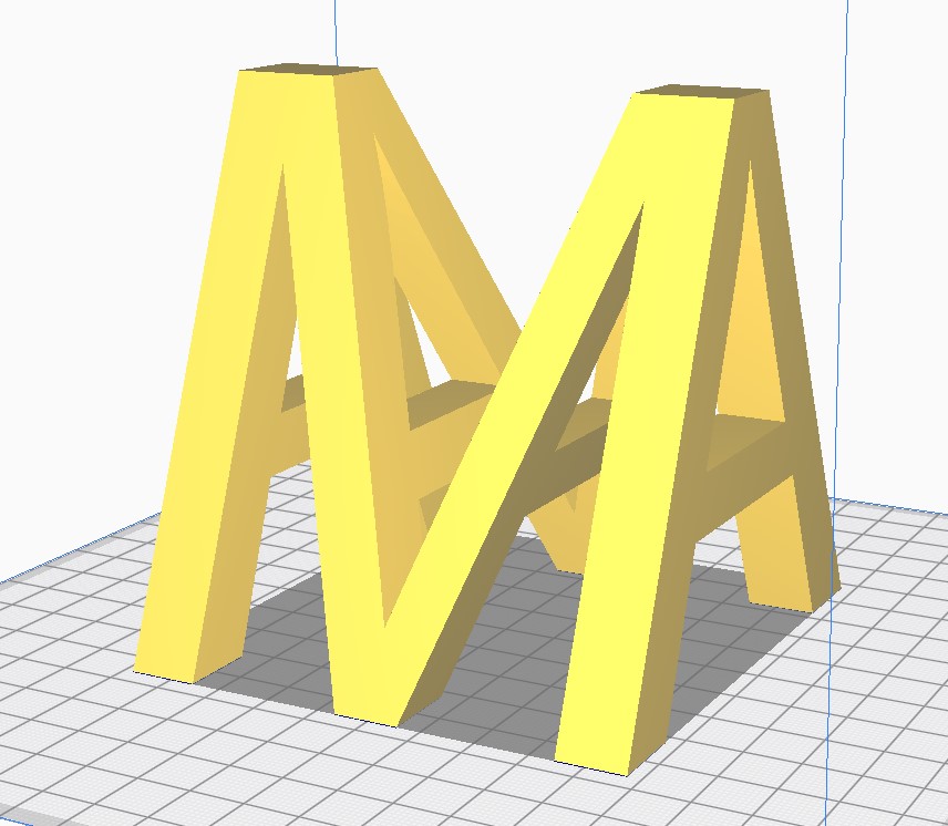 Intersection letters
