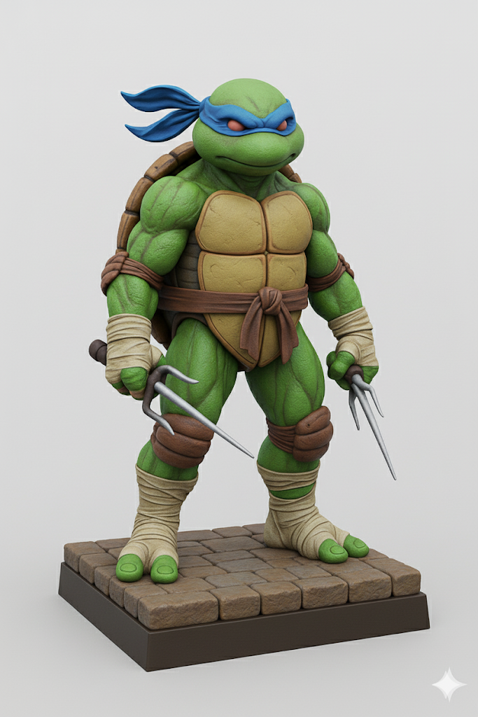 Raphael the Fearless – Paintable Miniature