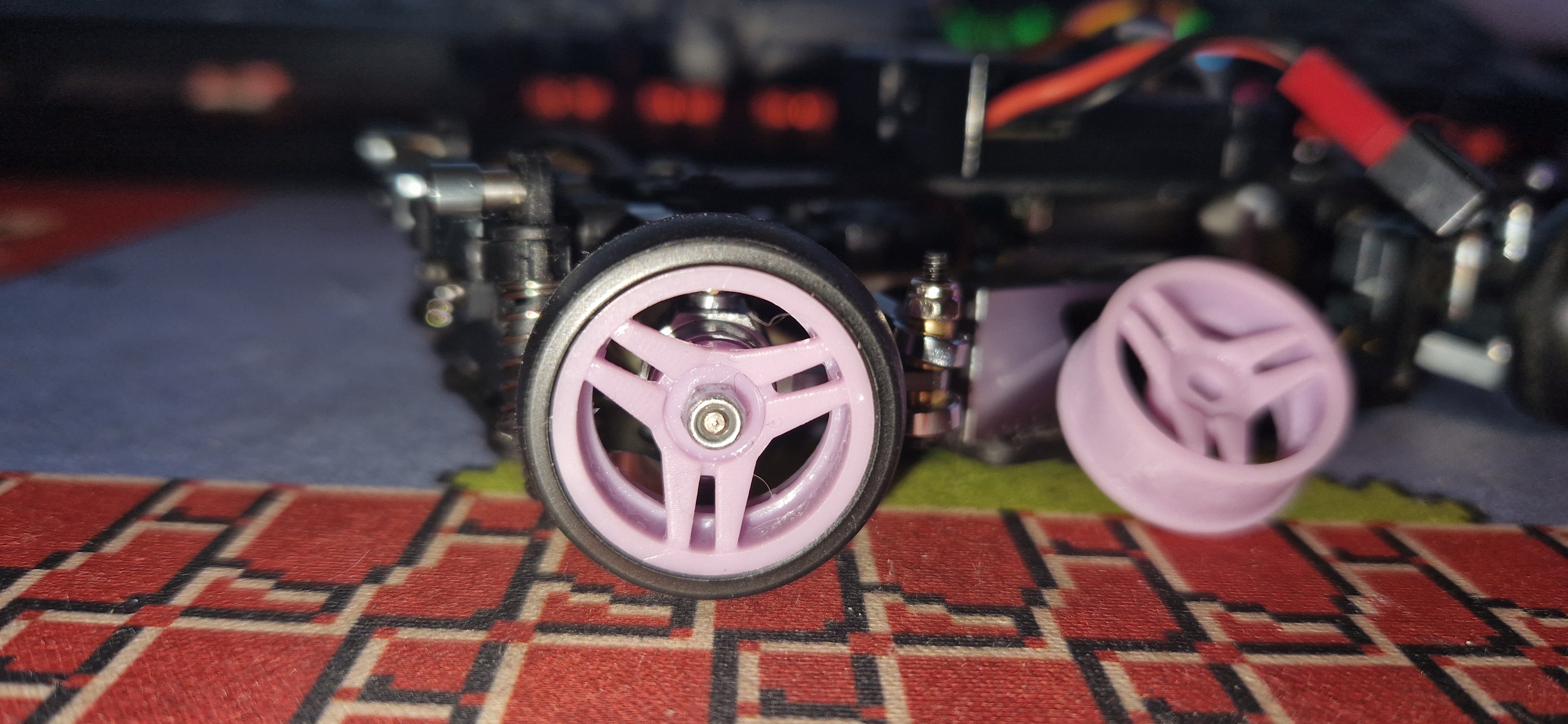 mini-z k989 k969 tri-spoke wheel