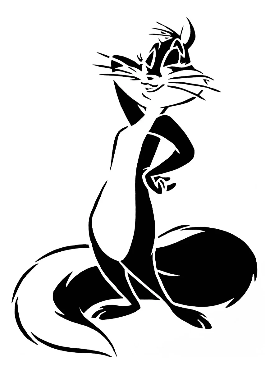 Penollope Pussycat stencil