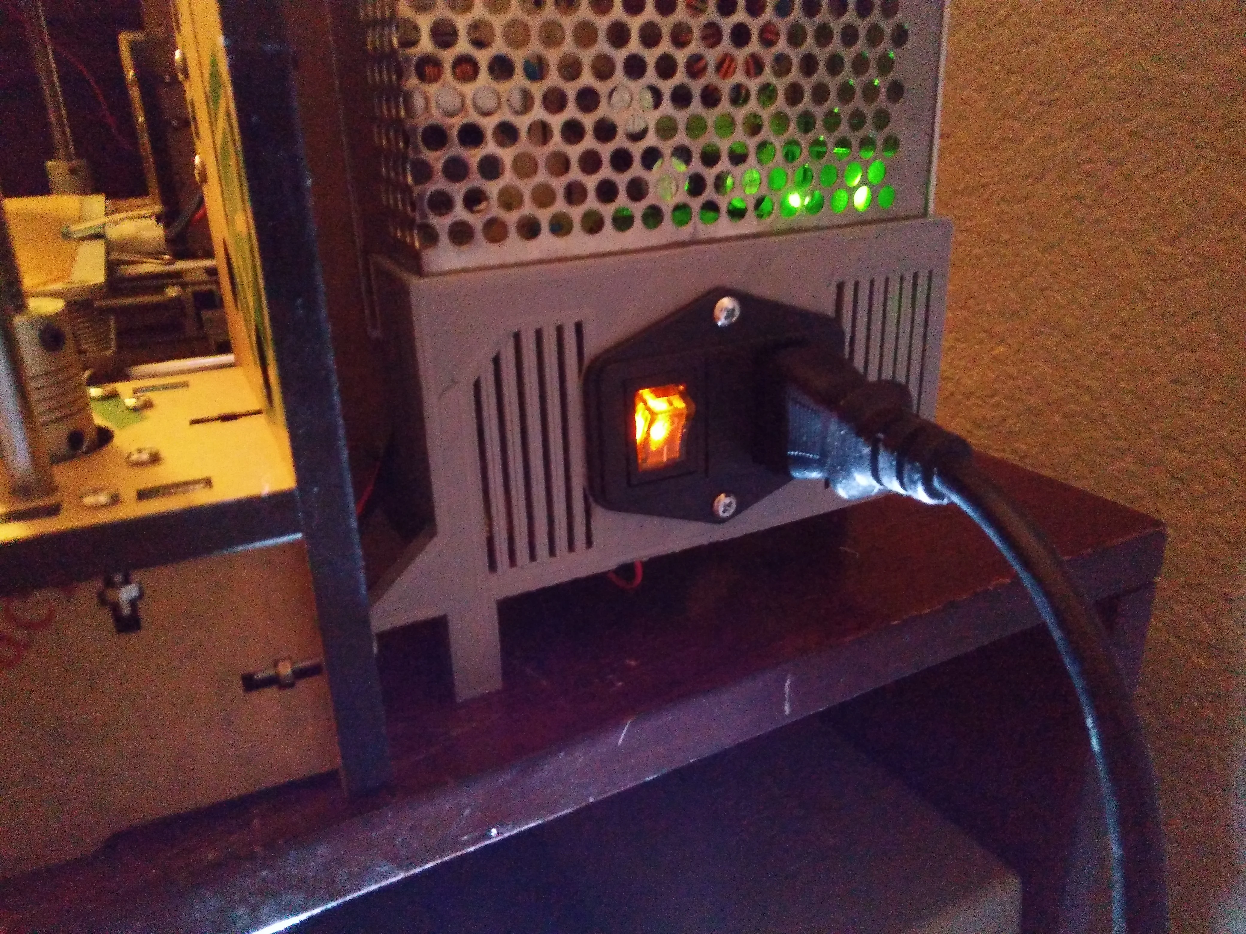 Anet A8 Power Switch (minimal material)
