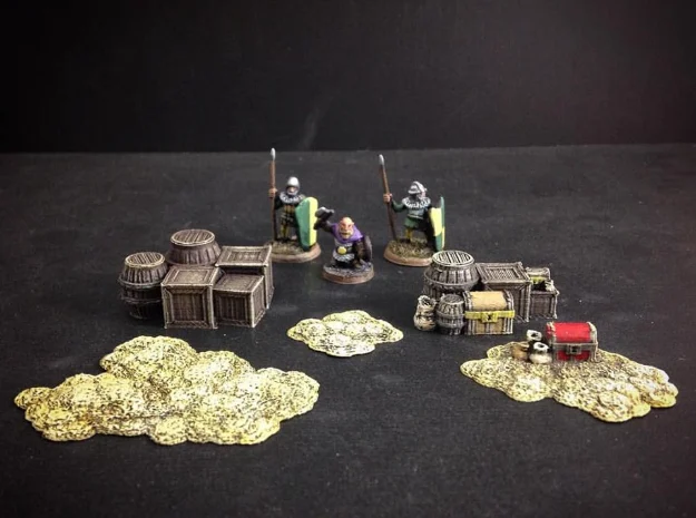 Fantasy Loot Markers (15mm scale)