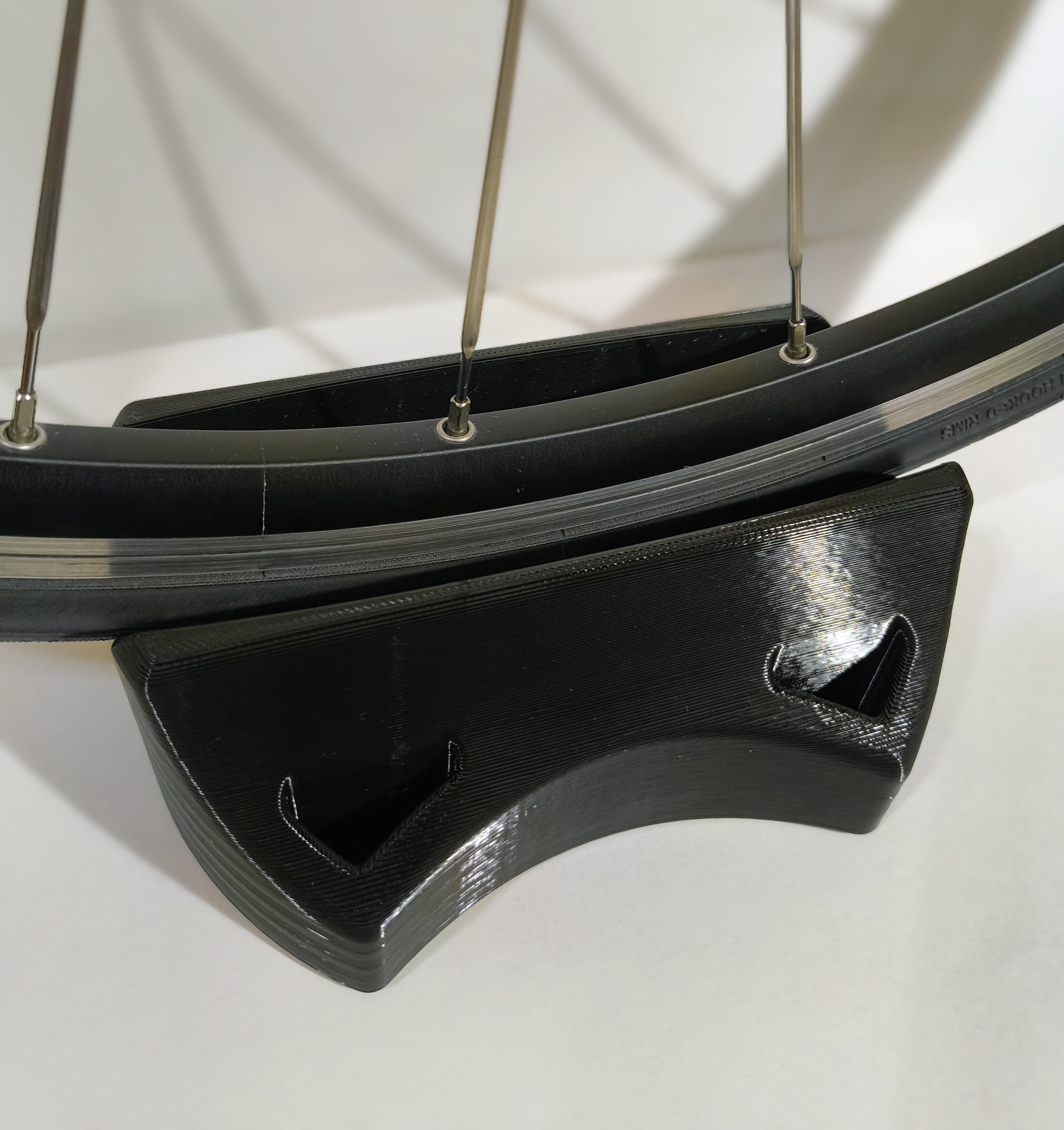 Bike Trainer Front Wheel Riser Block