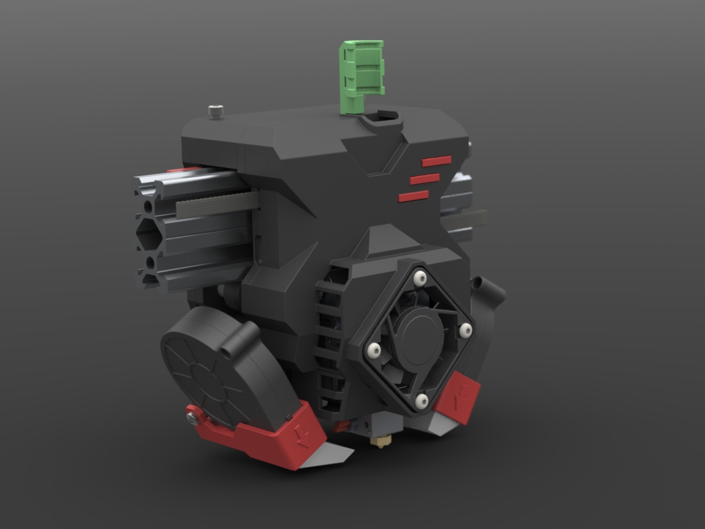 Re-X Carriage (Titan Aero extruder, Re-D-Bot)