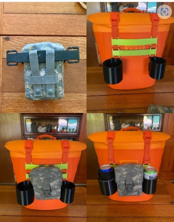 Yeti Hopper Cooler Hitchpoint Grid System Collection - Also Fits 1” Molle Webbing & Straps