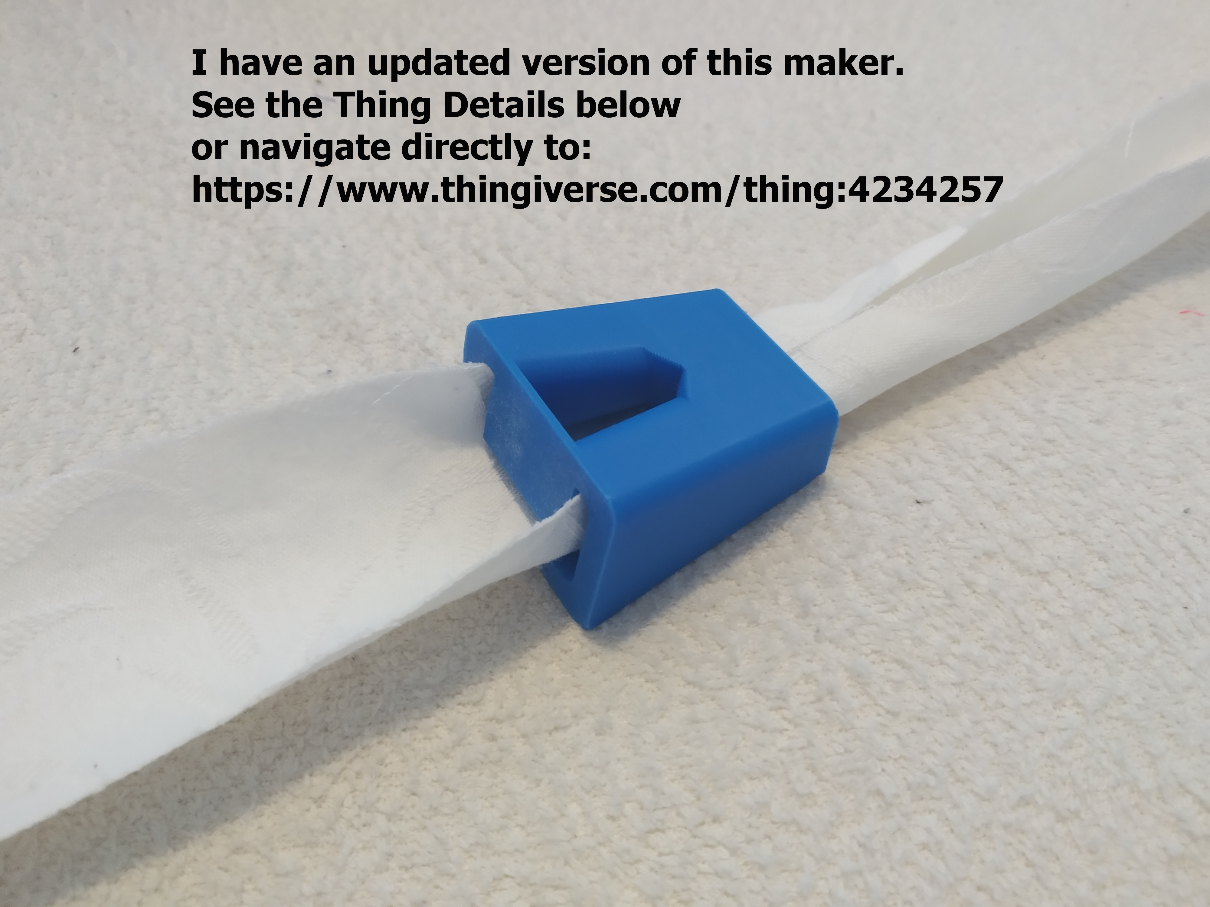 4cm / 5cm Bias Tape Maker, zakladac prouzku