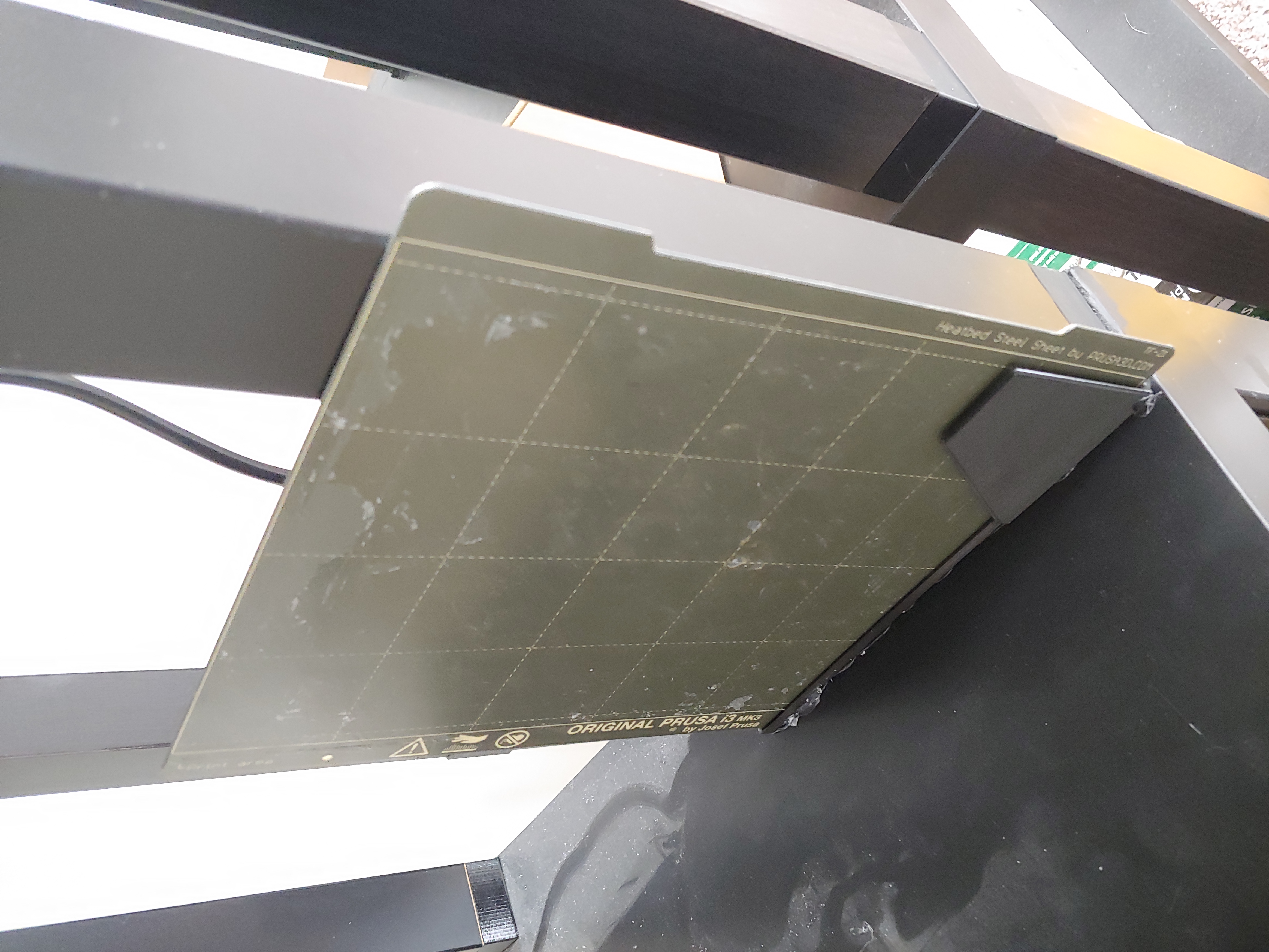 Steel Build Plate Holder: 25cm X 25cm