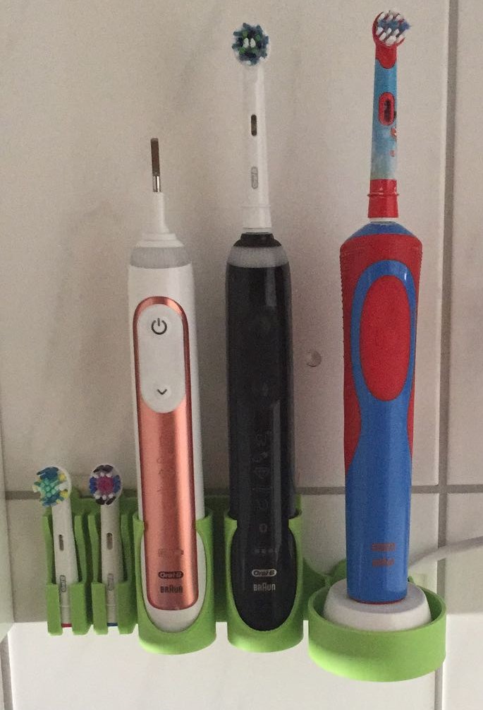 ORAL-B toothbrush holder