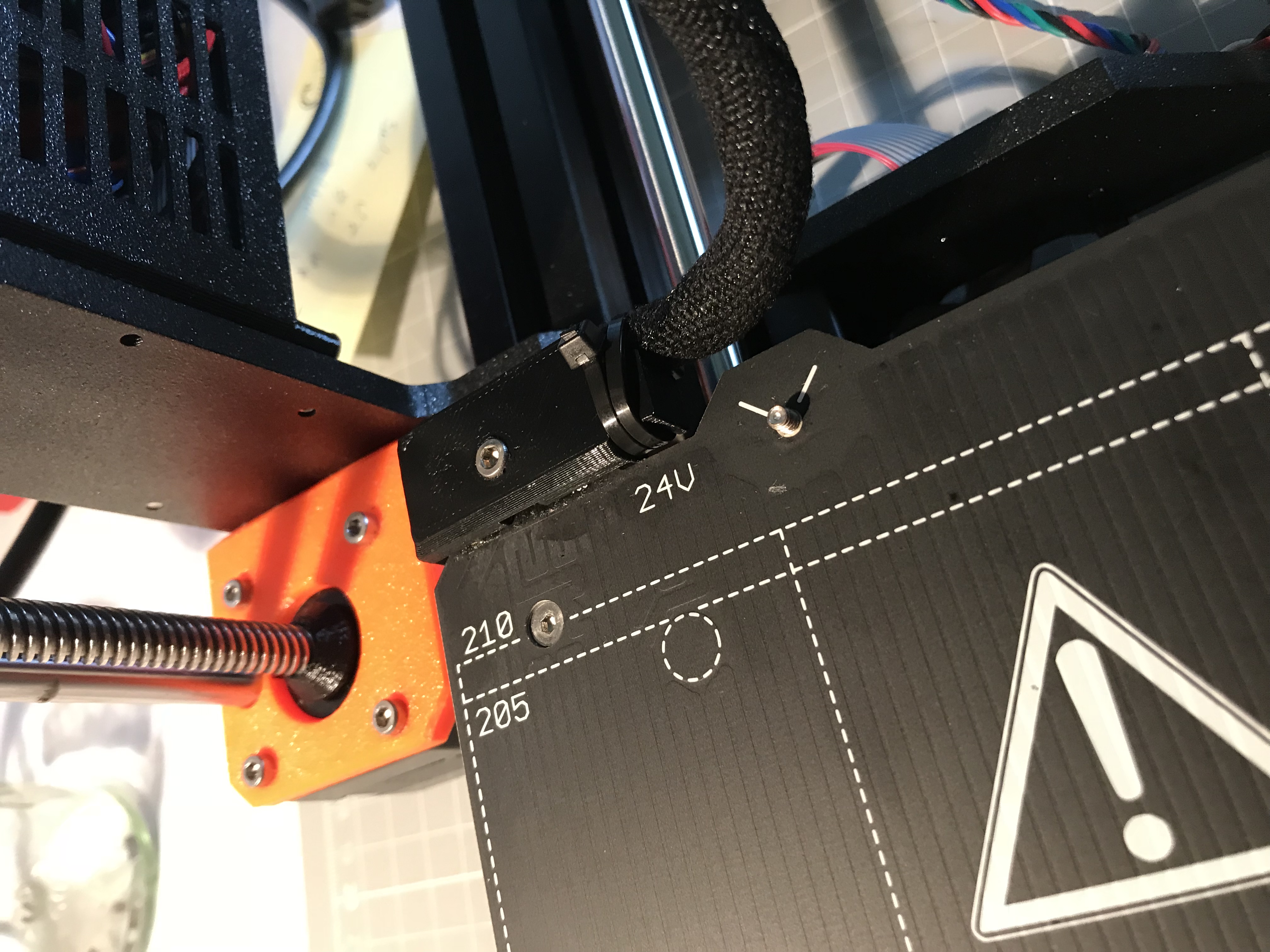 90° Heatbedcover for i3 MK3