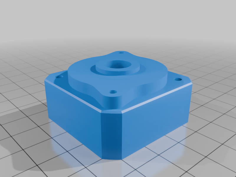Nema17 to Nema14 reducer