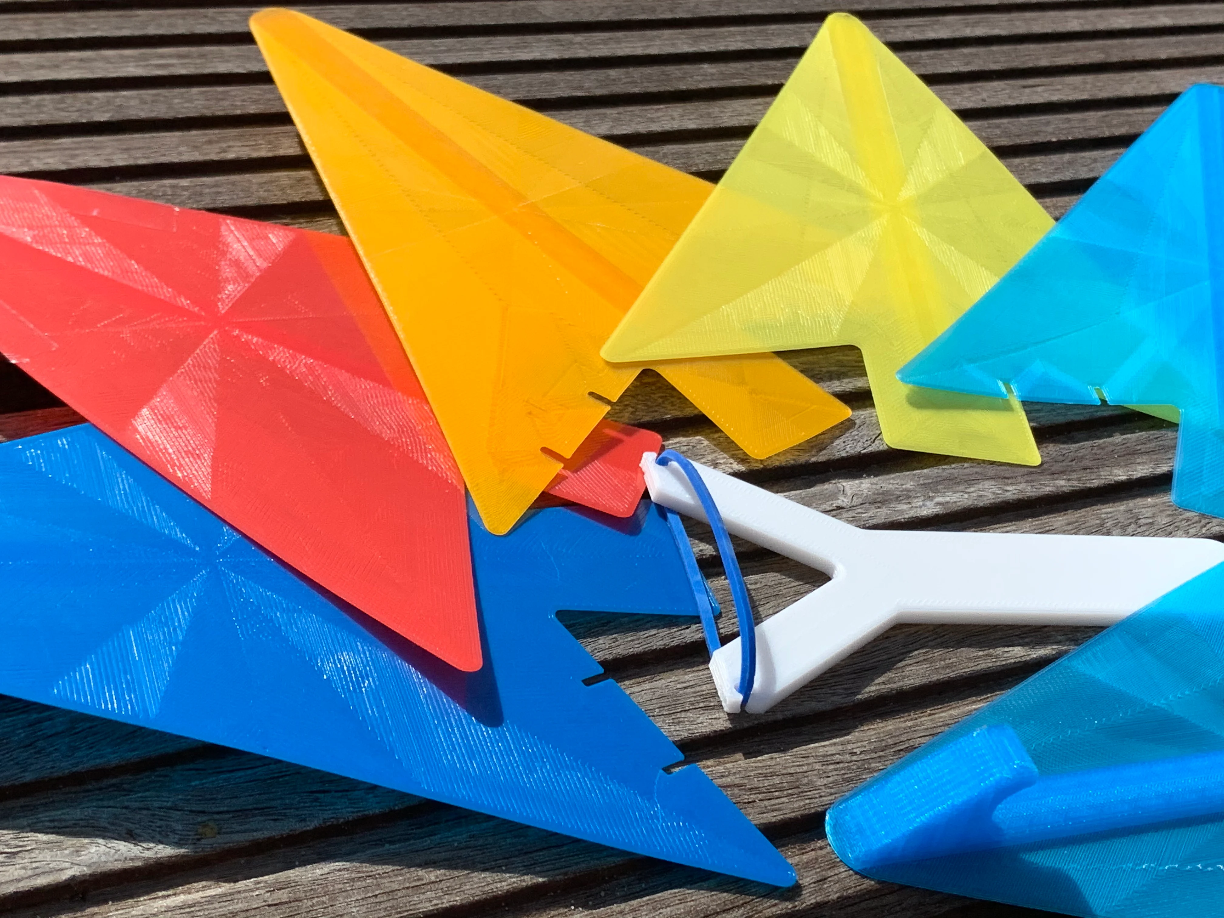 Plane with rubber flip / Flieger mit Gummiflitsche