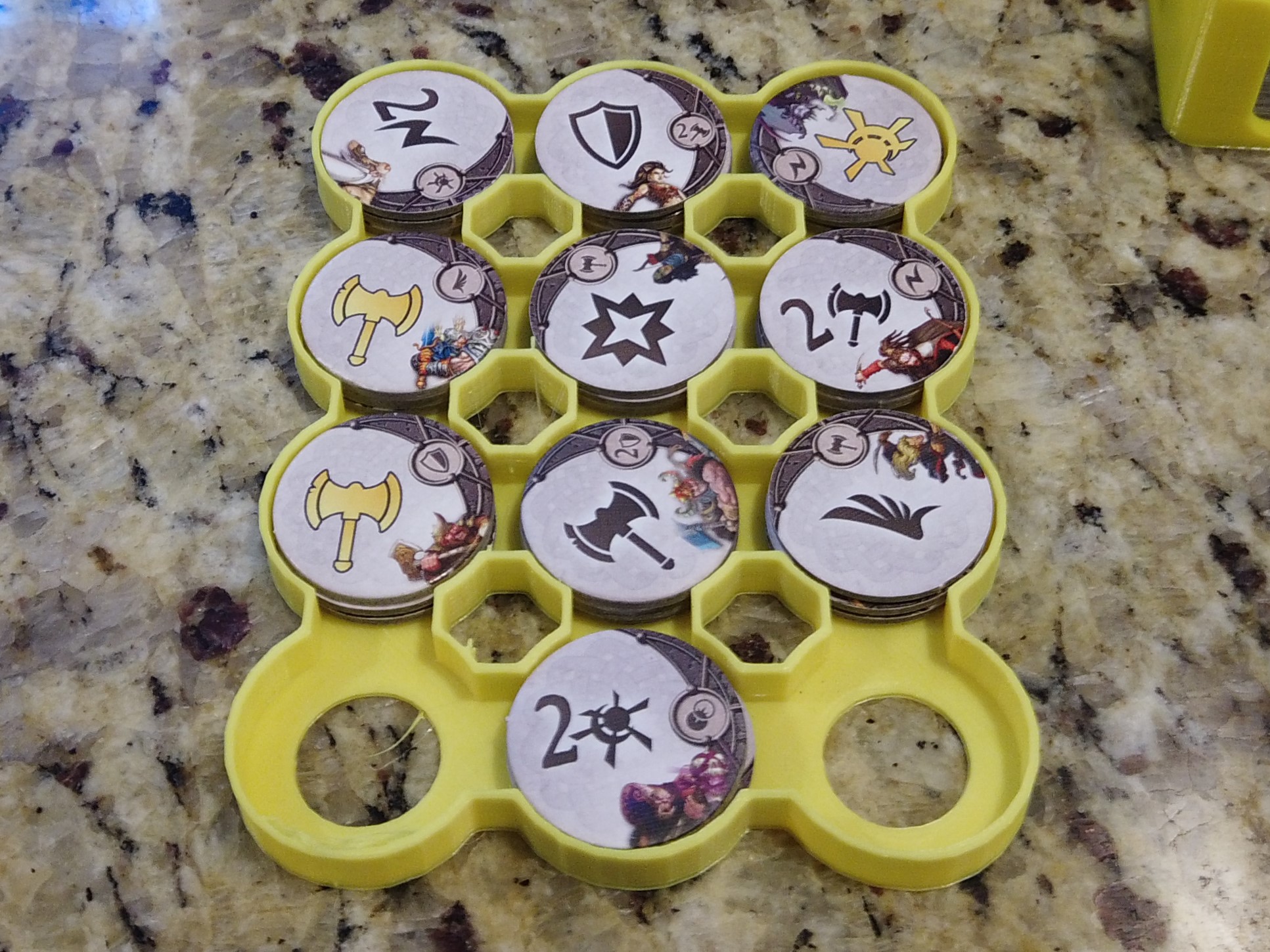 Runebound Player/Enemy Token Tray
