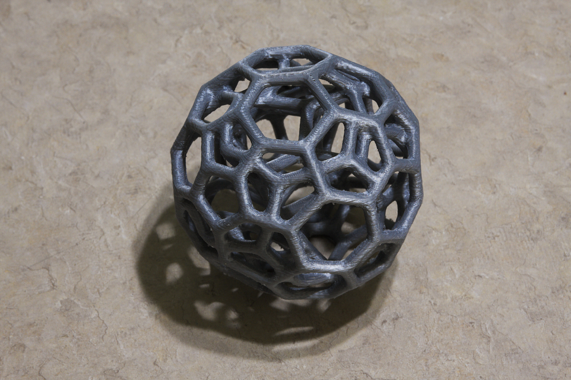 Voronoi Globe Ornament