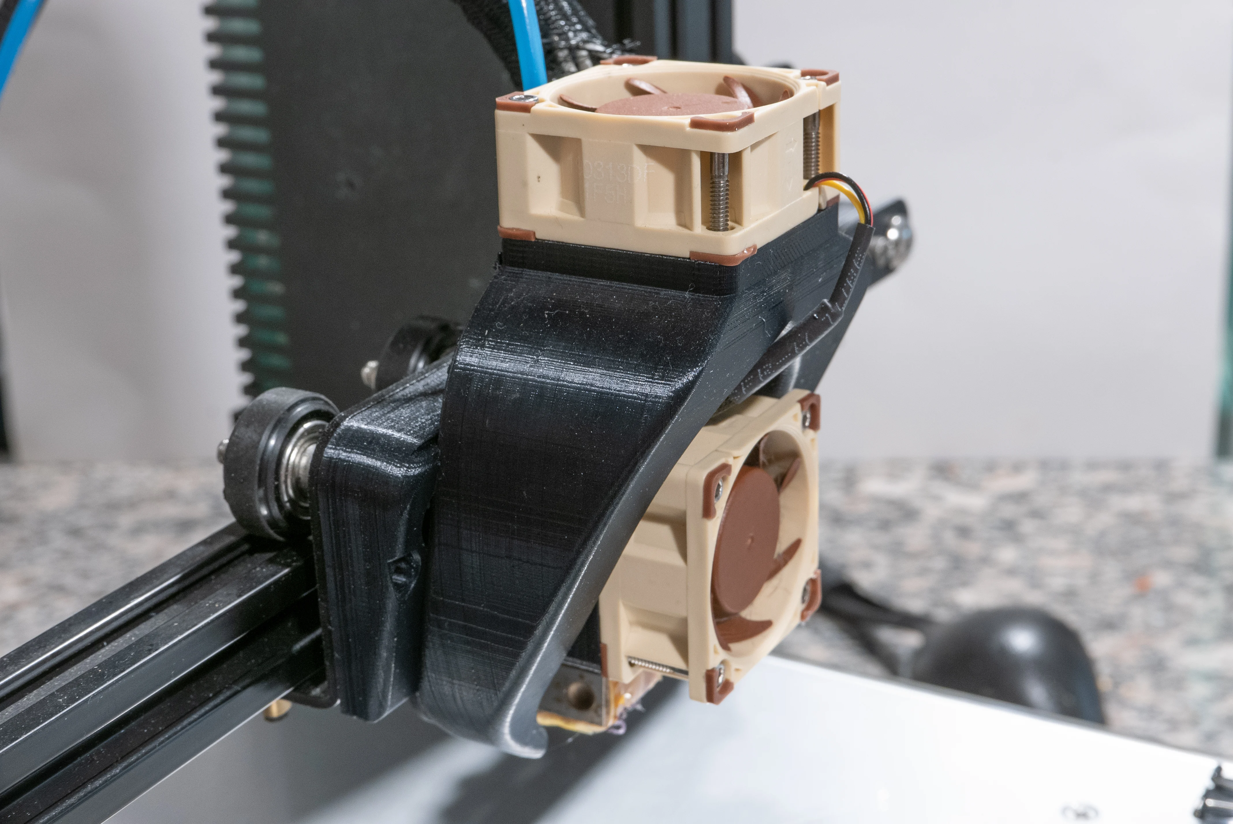 Ender 3 & Ender 3 Pro - Fang for 40x40x20mm Fan Cooler