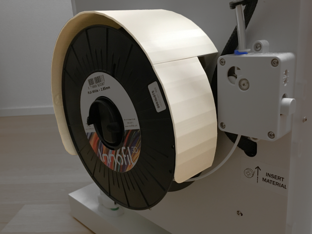Filament spool protector