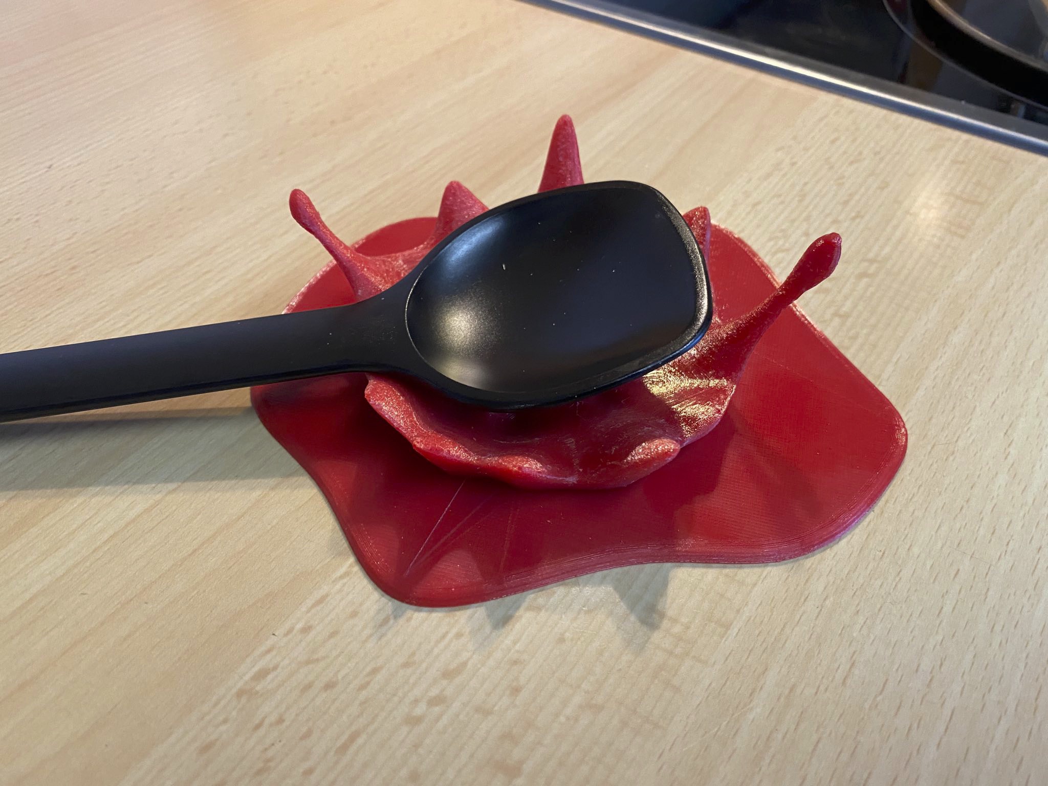 Splash - cooking spoon holder / Kochlöffelablage