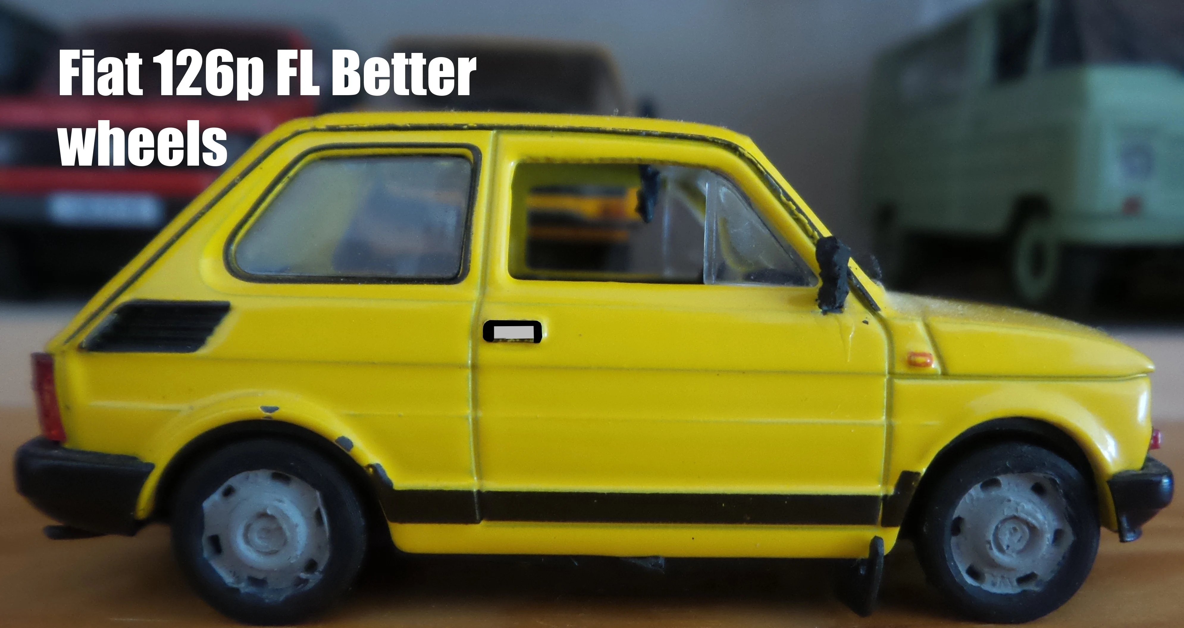 Polski Fiat 126p FL Better wheels (1:43) KAP