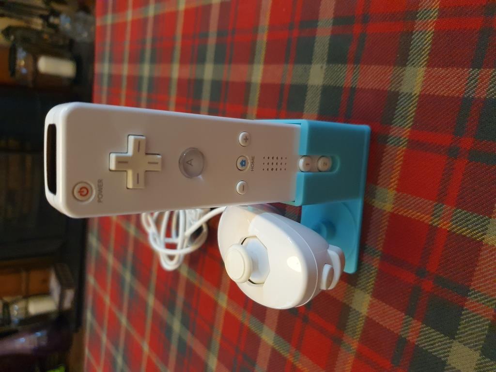 WiiMote and Nunchuck Holder/Stand