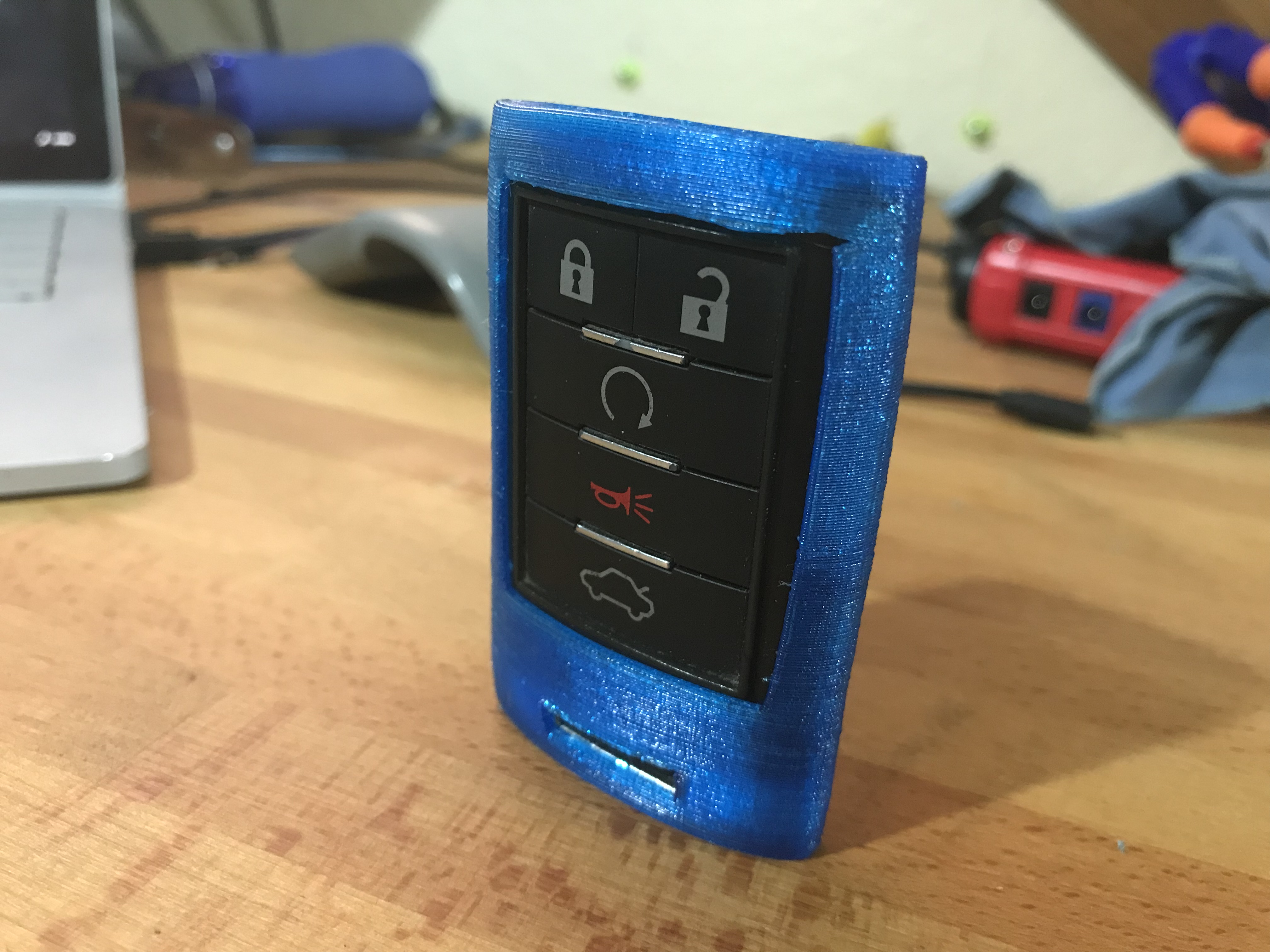 Cadillac CTS-V (Gen 2) 5 button key fob case