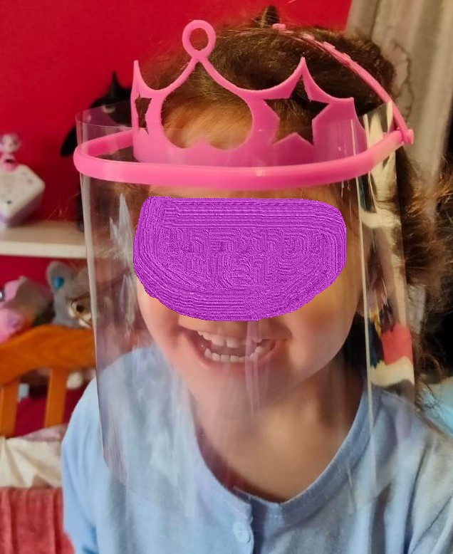 Mascara infantil Face Shield for Children COVID-19