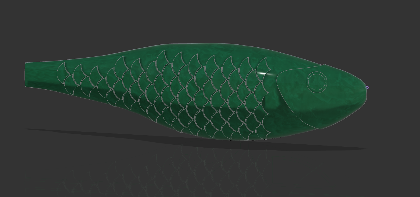 Mojarra Rap Gliding Fishing Lure For Dorado v1.0 Beta