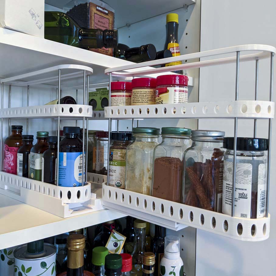 Spice Rack Pullout Design Update