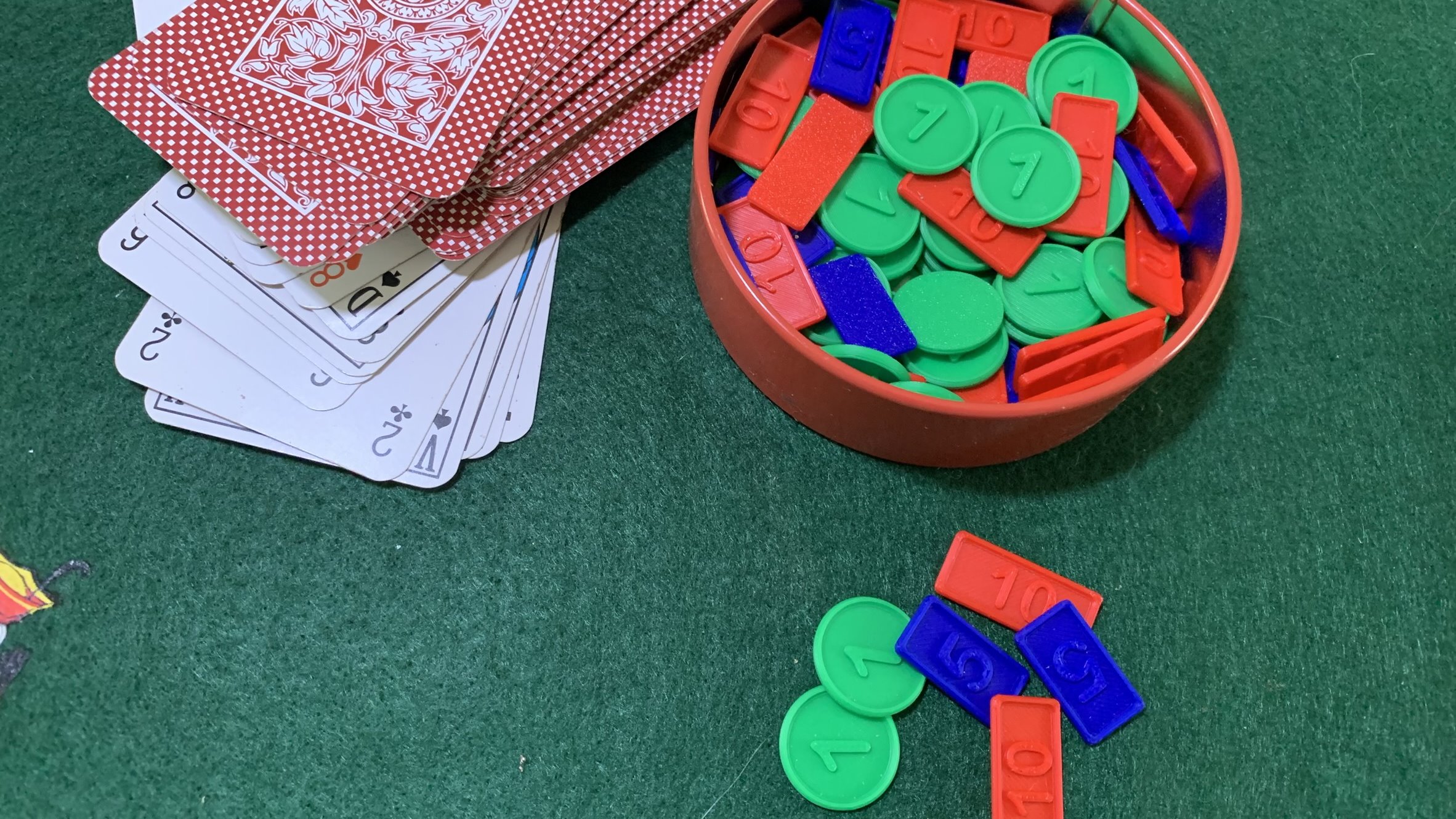 Jetons pour jeu de plateau