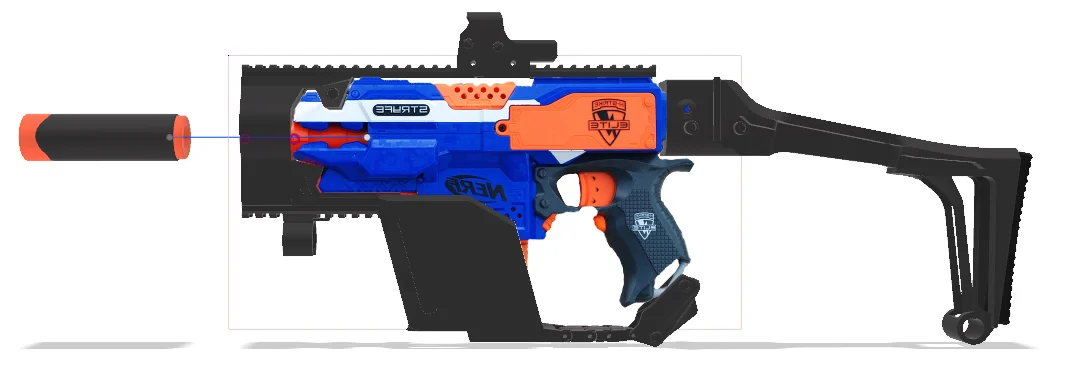 Nerf Stryfe Kriss Vector Kit