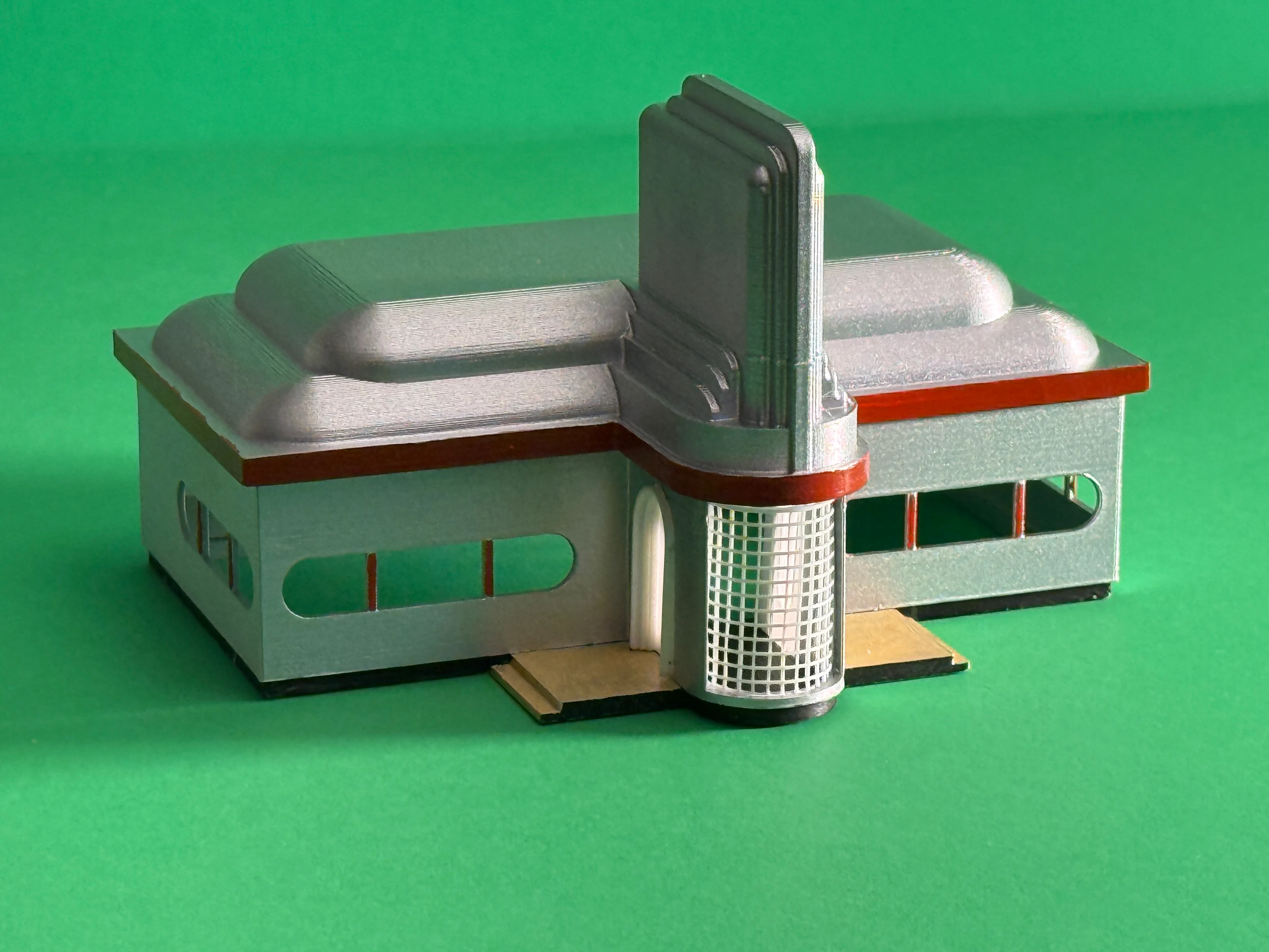 ART DECO DINER 1941 1:87 HO SCALE