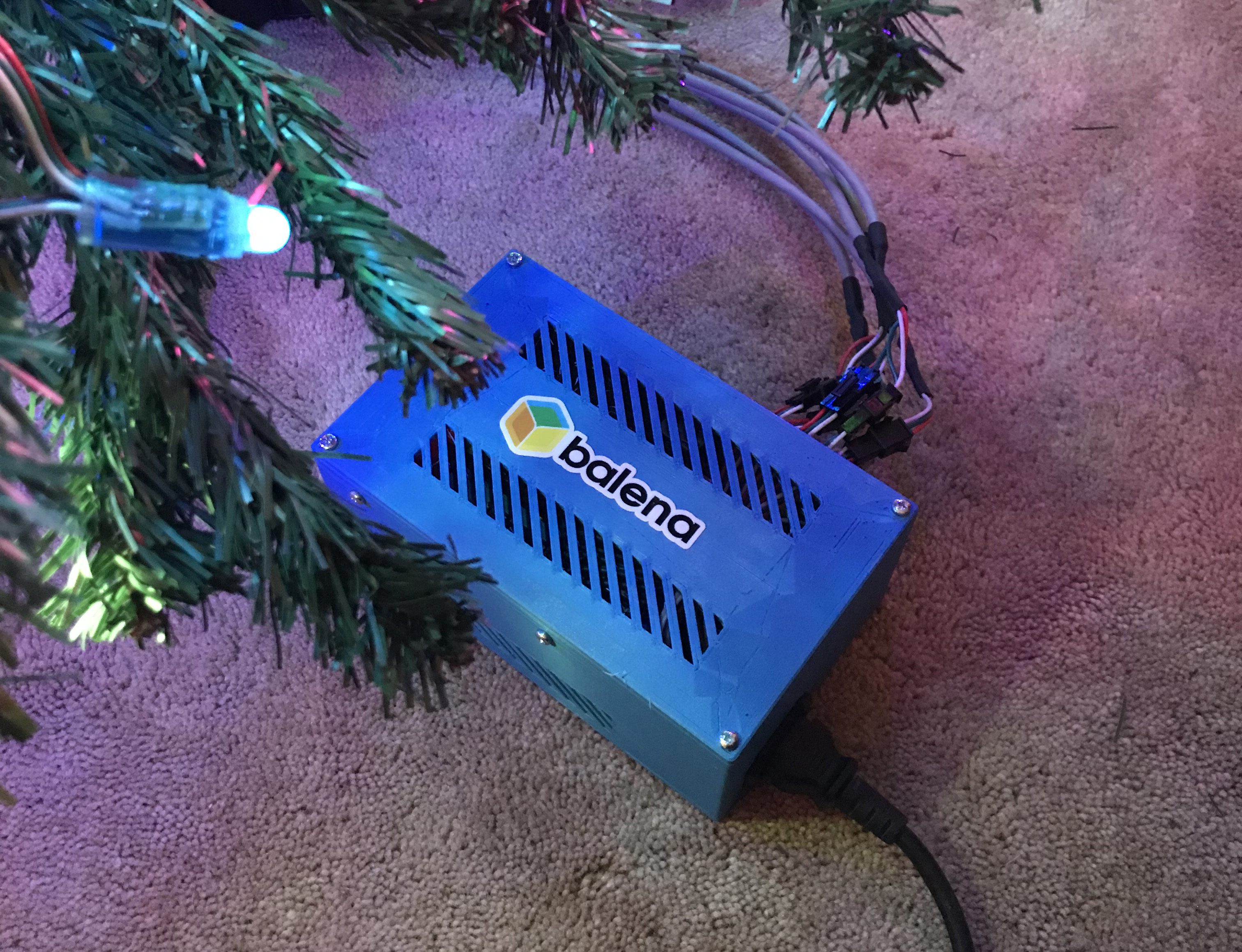 Fadecandy, Raspberry Pi & PSU housing
