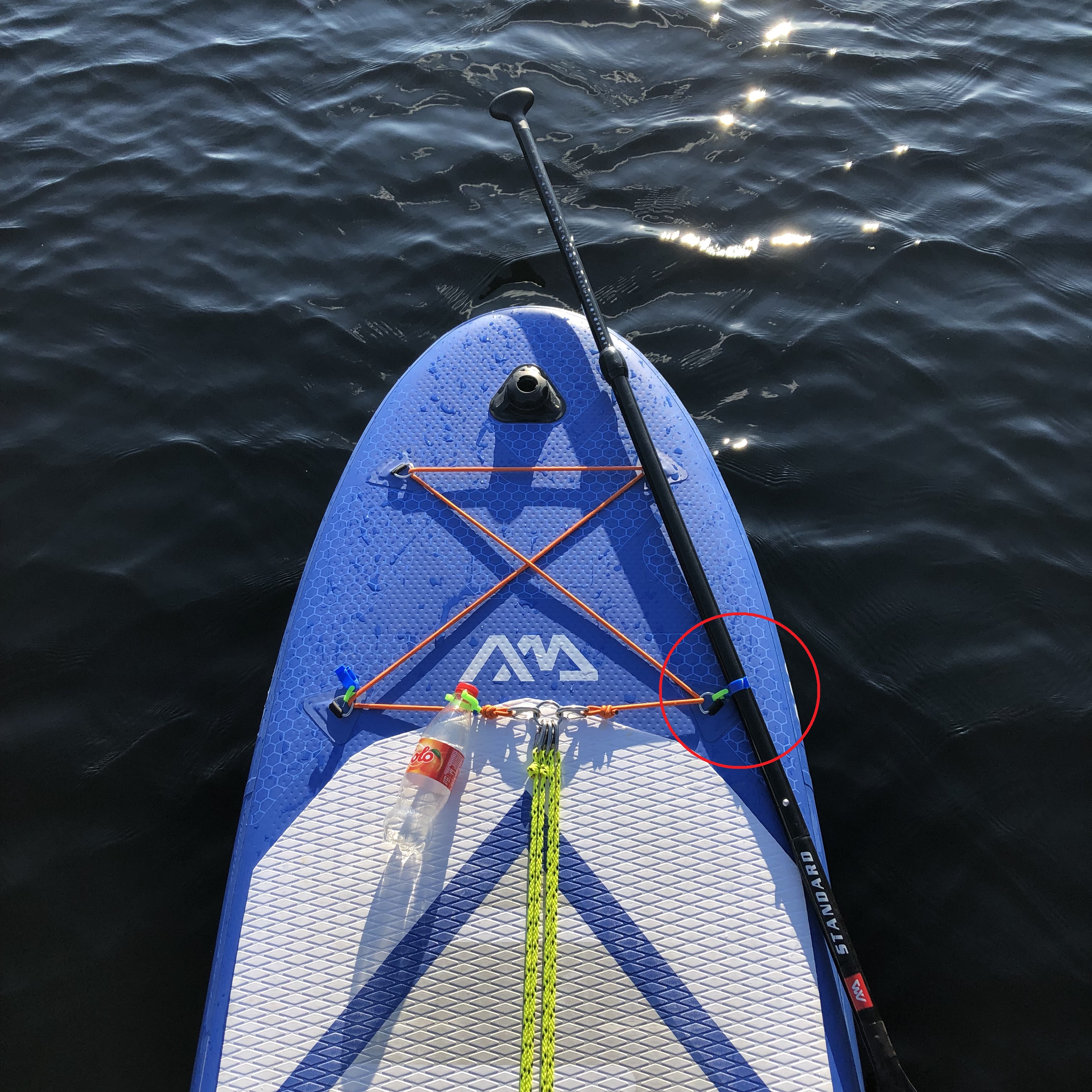 SUP Paddle holder