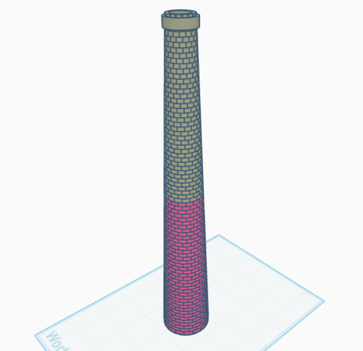 O Scale Smokestack - Build-A-Building System