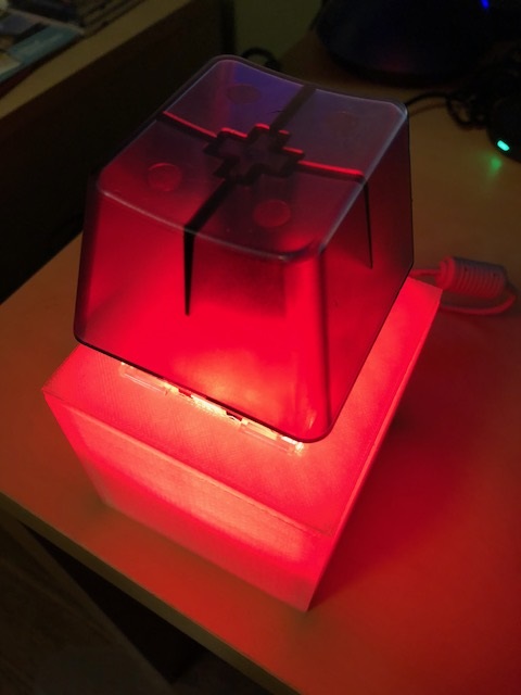 BigSwitch + Arduino Nano + 12 2812b NeoPixel Ring Lamp